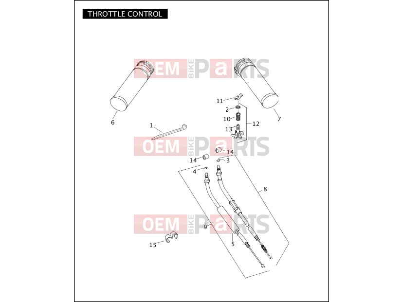 Harley-Davidson 2004 DYNA DYNA SUPER GLIDE  - FXD THROTTLE CONTROL
