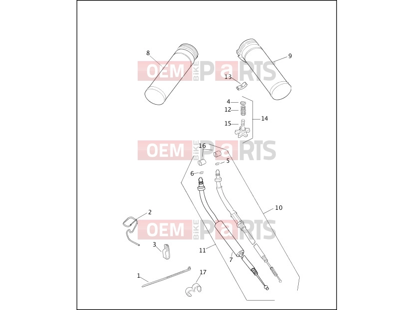 Harley-Davidson 2003 SOFTAIL SOFTAIL DEUCE  - FXSTD THROTTLE CONTROL