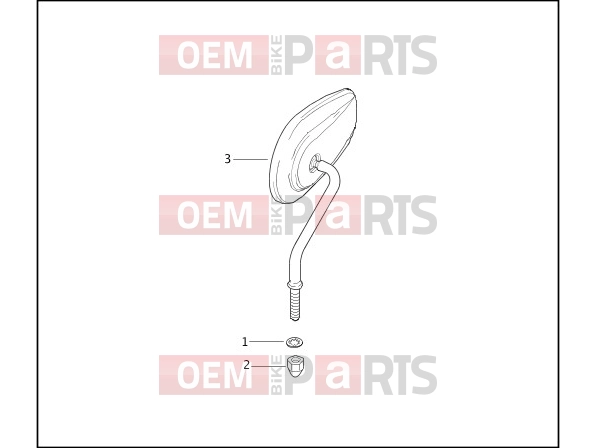 Harley-Davidson 2003 TOURING ELECTRA GLIDE STANDARD  - FLHT MIRRORS