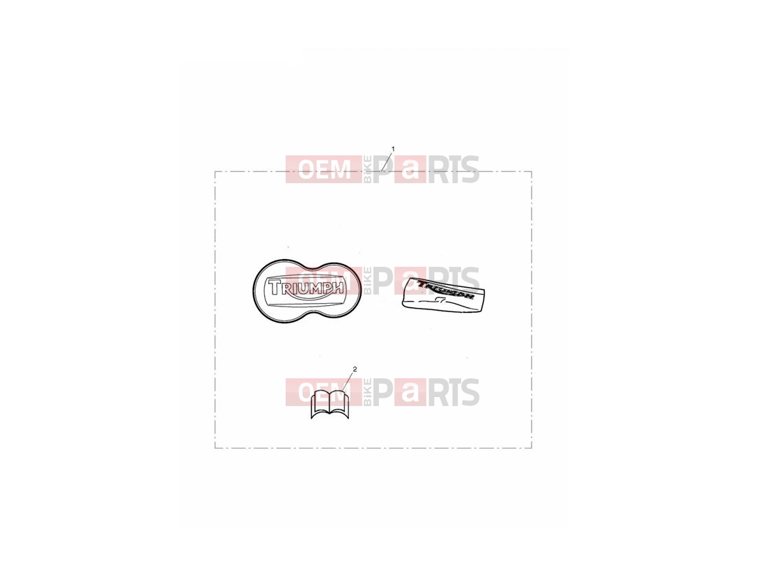 Triumph 2013 THUNDERBIRD Rear Caliper Cap