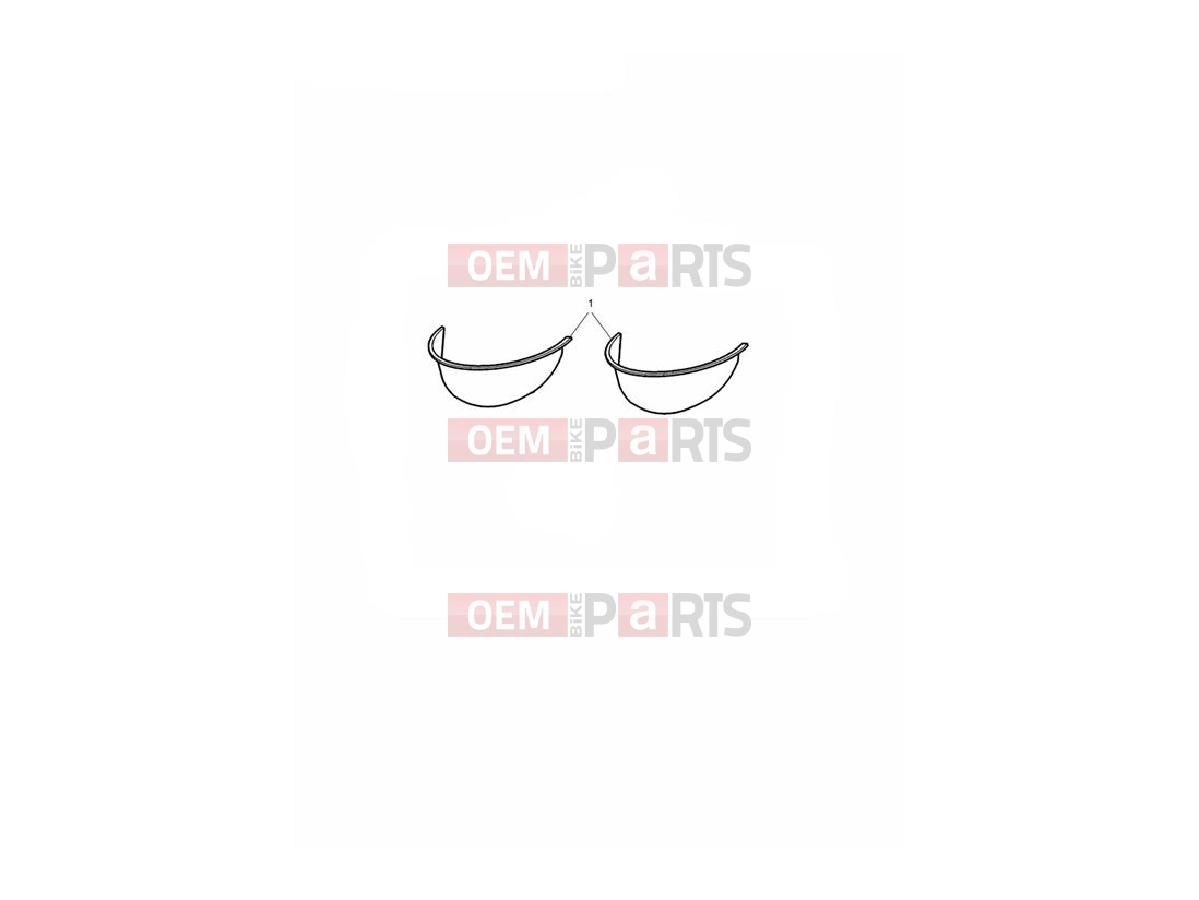 Triumph 2013 THUNDERBIRD Auxiliary Lamp Visor Kit