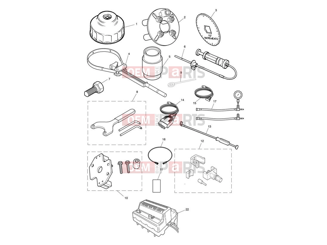 Triumph 2015 SCRAMBLER EFI Service Tools