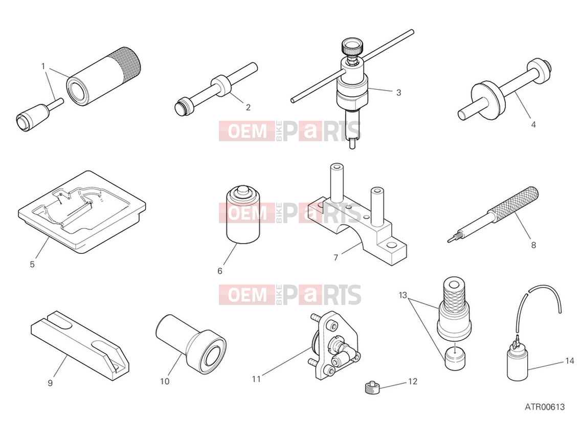DUCATI 2024 Multistrada V4 Workshop service tools (engine)