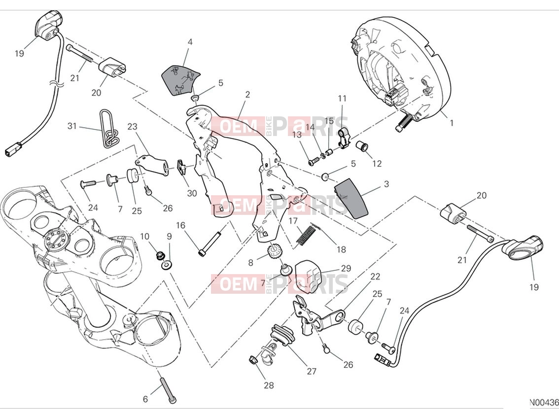 DUCATI 2024 Scrambler Nightshift Headlight