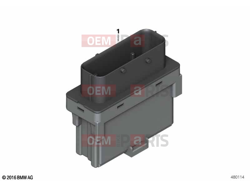 61 | Basic module, satellite | Basic module, satellite - BMW Motorrad C 400 GT (0C06, 0C16) 2018
