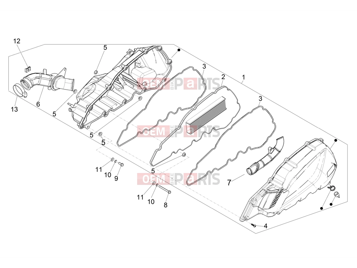 On 10 pc - B016777 - Screw exploded view