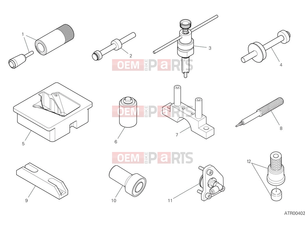 DUCATI 2025 Panigale V4 S Workshop service tools - engine (2)