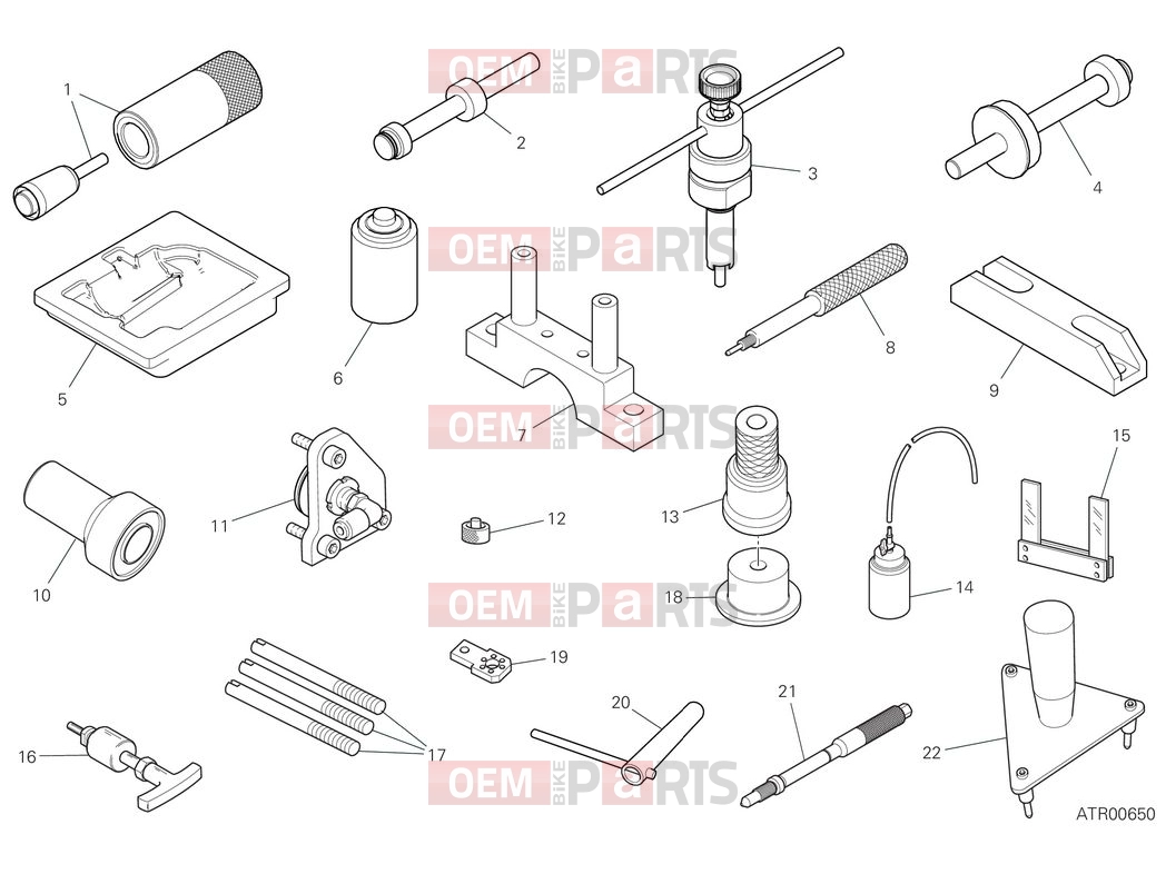 DUCATI 2025 Multistrada V4 Rally Workshop service tools - engine (2)