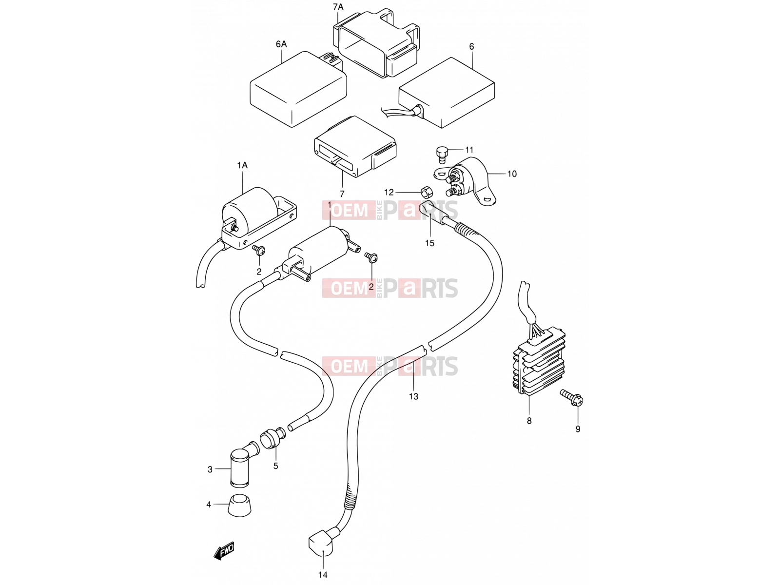SUZUKI DR200SE K2 (2002) (E06,E24) 19 - ELECTRICAL
