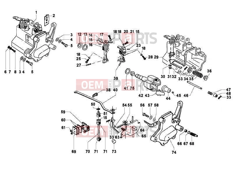 ENGINE » FEED REGULATOR - Ape MP 601 Classic 2006-2013