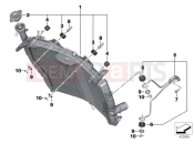 Radiator - BMW Motorrad HP4 (0D01, 0D11) 2011