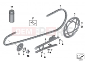 Chain drive - BMW Motorrad HP4 (0D01, 0D11) 2011