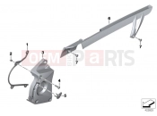 Chain guard - BMW Motorrad HP4 (0D01, 0D11) 2011