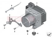 Pressure modulator ABS - BMW Motorrad HP4 (0D01, 0D11) 2011