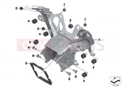 Front panel carrier - BMW Motorrad HP4 (0D01, 0D11) 2011