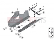 Engine encapsulation extension - BMW Motorrad HP4 (0D01, 0D11) 2011