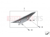 Slipstream deflector - BMW Motorrad HP4 (0D01, 0D11) 2011