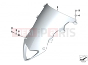 Windshield - BMW Motorrad HP4 (0D01, 0D11) 2011
