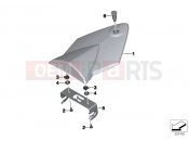 Stool cover - BMW Motorrad HP4 (0D01, 0D11) 2011