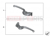 HP hand lever, folding - BMW Motorrad HP4 (0D01, 0D11) 2011