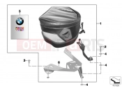 Tank-Bag - BMW Motorrad HP4 (0D01, 0D11) 2011
