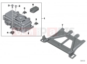 Retrofit antitheft alarm system - BMW Motorrad HP4 (0D01, 0D11) 2011