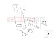 BMW Motorrad BMW 2002 R-Models 4V R 850 R 94 (0401,0406) Fire extinguisher / Holder
