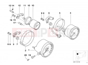BMW Motorrad BMW 2002 R-Models 4V R 850 R 94 (0401,0406) Speedometer/tachometer/clock facelift
