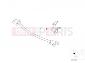 BMW Motorrad BMW 2002 R-Models 4V R 850 R 94 (0401,0406) Marker light bracket