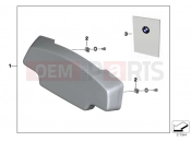 BMW Motorrad BMW 2013 C-Models C evolution (0C03) Back padding TopCase 35 l