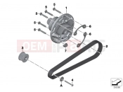 BMW Motorrad BMW 2016 C-Models C evolution (0C03) Belt Drive