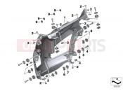 BMW Motorrad BMW 2016 C-Models C evolution (0C03) Headlight mount