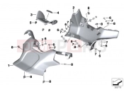 BMW Motorrad BMW 2016 C-Models C evolution (0C03) Handlebar cover