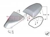 BMW Motorrad BMW 2016 C-Models C evolution (0C03) Bench seat