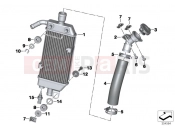 BMW Motorrad BMW 2014 C-Models C evolution (0C03) Radiator