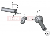BMW Motorrad BMW 2014 C-Models C evolution (0C03) Heated handlebar grips