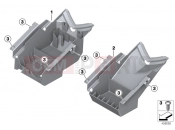 BMW Motorrad BMW 2012 S models HP4 (0D01, 0D11) Rear carrier part
