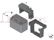 BMW Motorrad BMW 2012 S models HP4 (0D01, 0D11) Battery