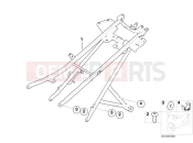 Rear frame - BMW Motorrad F 650 CS 04 (0177,0187) 2004