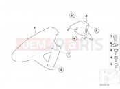 Front mudguard - BMW Motorrad F 650 CS 04 (0177,0187) 2004