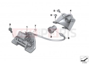 Dualseat locking mechanism - BMW Motorrad F 650 CS 04 (0177,0187) 2004
