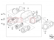 Instrument cluster - BMW Motorrad F 650 CS 04 (0177,0187) 2004