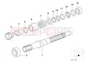 BMW Motorrad BMW 2004 R-Models 4V R 850 R 02 (0428) Drive Shaft