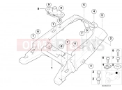 BMW Motorrad BMW 2004 R-Models 4V R 850 R 02 (0428) Rear carrier part