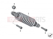BMW Motorrad BMW 2015 C-Models C evolution (0C03) Spring strut, rear