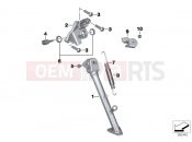 BMW Motorrad BMW 2015 C-Models C evolution (0C03) Side stand