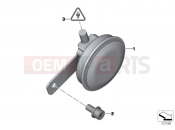 BMW Motorrad BMW 2015 C-Models C evolution (0C03) Horn