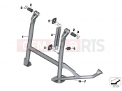 BMW Motorrad BMW 2017 R-Models K5x R 1200 RT (0A03, 0A13) Center stand