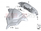 BMW Motorrad BMW 2017 R-Models K5x R 1200 RT (0A03, 0A13) Instrument cover for navigation system
