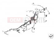 BMW Motorrad BMW 2017 R-Models K5x R 1200 RT (0A03, 0A13) Main wiring harness